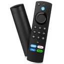 Replacement Voice Remote Compatible with Fire Smart 4K/4K/ Max TVs Stick,TV Lite,1st/2nd/3rd Gen TV Cube,for Hisense,Pioneer,3rd Gen Smart TVs