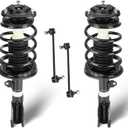 Front Struts Assembly Shock Absorber & Sway Bars End Links Compatible with 2004-2009 Toyota Prius, Replace 172358 172357 K90433 (4Pcs)