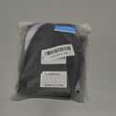 Rain Boot Waterproof Shoes Covers, Sand Control Non-Slip Shoe Cover Galoshes, PVC Rubber Sole Reusable Rain Snow Boots Overshoes for Cycling Outdoor Camping Fishing Garden (XXL, Black)