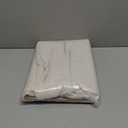 Joydeco Light Filtering Curtains 108 Inch Length for Bedroom, Linen Curtains 108 Inch Length 2 Panels Set for Living Room, White Semi Sheer Curtains 108 Inches Long with Rod Pockets,