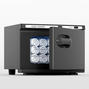 Towel Warmer, Hot Towel Warmers Spa, 8L Professional Mini Towel Warmer, Towel Warmer for Facials. (Black)