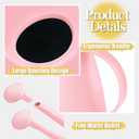 Watering Can for Indoor Plants, Small Watering Cans for House Plant Garden Flower, Long Spout Water Can for Outdoor Watering Plants 1. 8L 1/2 Gallon (Pink)