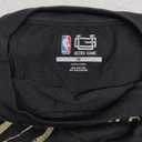 Ultra Game Women's NBA Super Soft Crop Top Pullover Sweatshirt (Medium, Black)