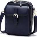 Small Crossbody Bags for Women Vegan Leather Messenger Purses, Vintage Wallet Anti Theft Shoulder Handbags with Card Slots