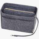 ZTUJO Purse Organizer Insert, Felt Bag Organizer with Metal Zipper, Handbag & Tote Shaper, For Speedy Neverfull Tote, 7 Sizes