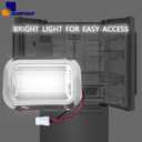 2PK W11462342 Refrigerator LED Light Module Assembly Fits for Whirlpool Refrigerator LED Light Module