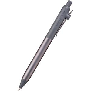 uniball ZENTO Flow Model Rollerball Pen, Anodized Aluminum Grip, Fine 0.5mm, Water-Based Black Ink, Ultra-Smooth with Reduced Friction, Hematite, UBNZF05.43 (1 Count (Pack of 1))