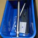 SetSail Window Cleaning Kit with Bucket 3 Gallon for Home Outdoor, Blue
