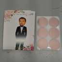 Floral Bridal Shower Games - Who Has The Groom Scratch Off Celebrity Cards Tickets for 48 Guests - Funny Bachelorette Party Games Ideas - Rose Gold White