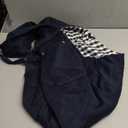 Dog Carrier Sling - Reversible Puppy Carrier Purse with Storage Pocket, Hand-Free Dog Sling Carrier for Carry Small Dogs and Cats，Travel Safety Harness, Dog and cat Harness(Dark Blue)