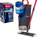 O-Cedar H2prO Flat Mop System | Quick Everyday Cleaning | Dual-Tank Fresh Water System | Machine Washable Reusable Microfiber Mop Pad | Safe on Hardwood, Tile & Vinyl Floors