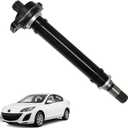 GXARTS Front Right CV Intermediate Shaft GG38-25-700C GG38-25-700D Compatible with Mazda 3 2.0L 2006-2013 Fit For Mazda 5 2.3L L4 2006-2007 GG3825700E GG38-25-700H CV Axle Intermediate Shaft Assembly
