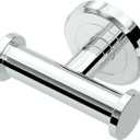 Gatco 4245A Latitude II 2 Hook Double Robe Hook, Wall Mounted Hook for Bathroom Towels & Robes, Chrome