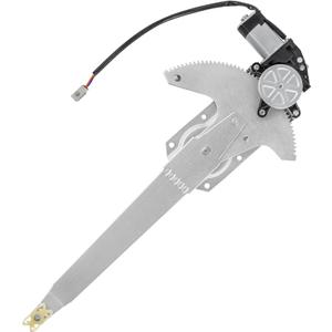 Obaee 741-674 Front Left Driver Side Power Window Regulator with Motor Compatible with Ford Bronco/F-150/ F-250 1980-1996, F Super Duty/ F53/ F59 1988-1996, F-100 1980-1983, F-350/ F-250 HD 1980-1997