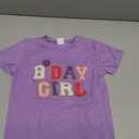 Kayotuas Birthday Girl Shirt Kids Toddler 1st 2nd 3rd 4th 5th Birthday Embroidery T-Shirt Tops Cute Cake Smash Clothes 3-4Y