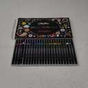 Ohuhu 24 Brush Metallic Markers, Ohuhu Dual Tip Glitter Pen, Acrylic Paint 