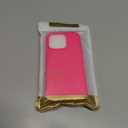 Magnetic for iPhone 16 Pro Case, Compatible with Magsafe, Suction Cup Phone Mount, 2 Screen Protectors - Camera Protector, Silicone Shockproof Protective Phone Cover 6.3", Neon Pink