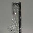 Paper Towel Holder, Self Adhesive or Drilling Paper Towel Holder Under Cabinet, Stainless Steel Black Paper Towel Holders Wall Mount for Kitchen, Bathroom, Sink, Pantry, Fridge