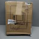 Bamboo Cutting Boards for Kitchen Set of 3, Wooden Cutting Board Non Toxic with Side Handle, HKKZYT Wood Chopping Board with Deep Juice Groove, Knife-Friendly, Kitchen Gift (Dark Color)