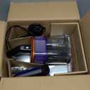 IRONSPIRE Bed Vacuum Cleaner, Mattress Vacuum with 2 Roller Brushes 253.7nm UV-C Light & Ultrasonic,145°F Heat, HEPA Filter, 18kPa Suction 650W Powerful Handheld Vacuums for Dust & Pet Hair(Corded)