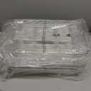 Delamu 2-Tier Under Sink Organizers and Storage, Multi-Purpose Stackable Bathroom Cabinet organizers, Pull Out Kitchen Pantry Organization and Storage with Dividers(2 Pack, Clear)