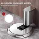 2 x Magnetic Door Stopper, Modern Height Adjustable, Wall Mounted Safety Glass Door Holder, No Drill Magnetic Door Stoppers for Bottom of Door, Windproof & Durable Metal Door Stopper (Black)