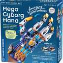Thames & Kosmos Mega Cyborg Hand STEM Experiment Kit | Build Your Own GIANT Hydraulic Amazing Gripping Capabilities Adjustable for Different Sizes Learn Pneumatic Systems