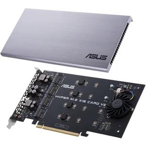 ASUS Hyper M.2 x16 Card v2 4 x M.2 Socket 3