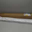 No Tools No Drill Cordless Roman Shades for Indoor Windows 100% Blackout, for Window Size 34" W x 48" H White