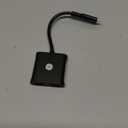 GE USB-C to Dual HDMI Adapter 4K @60hz, Type C to HDMI Converter, Display, Splitter and USB C Pass-Through Supports Extended Display of Dual Monitors, for Laptop, Desktop, Tablet, Gray, 81661