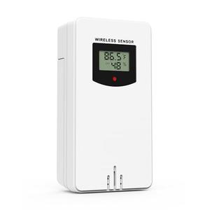Remote Sensor Wireless for Weather Station Indoor Outdoor, Temperature & Humidity Gauge for Other Same Series, Battery Powered