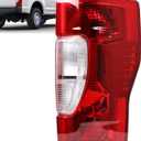 Lochnchn Tail Lights Rear Taillight Assembly Compatible with Ford F250 F350 Super Duty 2020 2021 2022 Tail Lamp Non-LED Non-Blind Spot Right Passenger Side