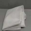 NICETOWN Voile Sheer Window Curtains for Half Window, Rod Pocket Elegant Airy Sheer Curtain Drapes for Living Room/Bedroom, W60 x L63, 2 Panels, Ivory