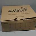 Svater Outdoor String Lights 150FT, E26 Socket, 48pcs S14 Shatterpoof Bulbs, 1 Watt Dimmable 2700K Warm White, IP65 Waterproof Commercial Grade Patio Lights3 Pack X 50FT