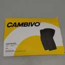 CAMBIVO Calf Compression Sleeve for Women & Men, 20-30mmHg Footless Compression Socks