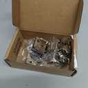 Probrico 2 Pack 1 Pair 1-1/4 inch Overlay Soft Close Cabinet Hinges Hidden Door Hinge for Kitchen Cabinet Hinges Concealed Self Closing Face Frame, 105 Degree Opening Angel