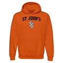 St. John's University Red Storm Arch Logo Pullover Hoodie, Small