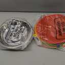 Patelai 12 Pcs Stainless Steel Dog Bowls with Silicone Lids Portable Food and Water Dishes for Pets Sealable Containers for Small Medium Dog Cat Indoor, 6.3 Inch (Red,Blue,Green,Purple)