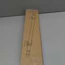 Curtain Rods No Drilling for Windows Set 66 to 120-128 Inch,5/8 Inch Diameter Drapey Pole with No Drill Curtain Rod Brackets,Renter Friendly Cortineros Para Ventanas with Adhesive Holder Hook Black