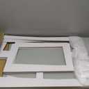 6 Pcs Mid Century Wainscot Kit 3D Wall Panels Accent Wall Molding Panel Ready to Assemble Wainscoting Panel for Interior Moulding Decor, Installed with Glue Not Include, 30.7 x 23.6 inch