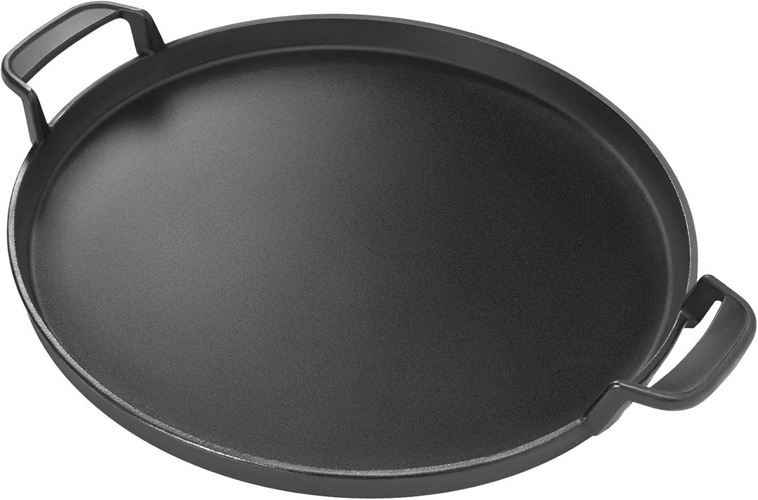 GasSaf 7421 Gourmet BBQ System Griddle for Weber 22 1/2 Inch Original Kettle Premium Charcoal Grills, 22.5'' Smokers, Performer Premium Grills Insert, 12" Round Cast Iron Griddle for 8835 64812 64815 GasSaf 7421 Gourmet BBQ System Griddle for Weber 22 1/2 Inch Original Kettle Premium Charcoal Grills, 22.5'' Smokers, Performer Premium Grills Insert, 12" Round Cast Iron Griddle for 8835 64812 64815