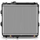SCITOO Engine Cooling Radiator Compatible with 2004-2006 for Chevrolet for Colorado 2.8L 2007-2012 for Chevrolet for Colorado 2.9L 2004-2006 for Chevrolet for Colorado 3.5L Replace#2707