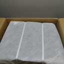 LE SURE Foldable Human Dog Bed - 3 in 1 Flexible Giant Human Dog Bed for Adult People with Supportive Bolster Egg Foam, Waterproof Liner, Calming Fluffy Faux Fur Orthopedic Big Bean Bed, Charcoal