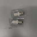 LED Microwave Light Bulbs Under Hood 40W Equivalent, E17 LED Bulb Dimmable for Range Hood, 3W 380 Lumens, LED Appliance Light Bulb Over Stove, Daylight 5000K, 2 Pack