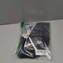 LYANER Women's Jacquard Wrap Front Hem Elastic High Waisted Zipper Mini Short Skirt (Medium, Black)