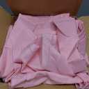 10-Pack Pink Tablecloths for Rectangle Tables, 60 x 102 Inches, Stain-Resistant Polyester Fabric for 6 Foot Tables - Washable Table Covers for Weddings, Banquets, Birthday Parties, Events