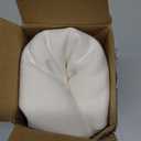 MIULEE Linen Throw Pillow Covers, 2 Piece 20x20 Inch Khaki, Boho Euro Pillowcases for Bed to Infuse Elegance, Ideal for Sofa Couch Cushion in Home Decor Upgrade