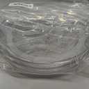 2 Pack 9 Inch Clear Acrylic Lazy Susan, Non-Skid Turntable Organizer for Cabinet, Kitchen, Pantry Organization Storage, Refrigerator, Vanity Makeup, Bathroom Countertop Organizing, Rotating Spice Rack
