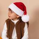 LMLALML Christmas Hats for Women, Kids and Men Elegant Knitted Warm Funny Beanie for New Year Festive Holiday Party (One Size)