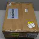 Rattan Nightstand with Charging Station,Modern Bedside Table with 2 Storage Drawer and Open Wood Shelf, for Bedroom and Small Spaces,Night Stand with Solid Wood Legs (Yellow Oak)